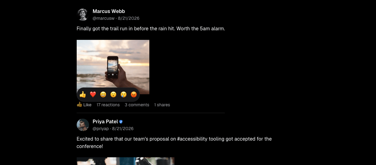Building a News Feed Using a Four-Layer Architecture